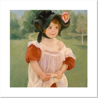 Spring: Margot Standing in a Garden by Mary Cassatt Posters and Art